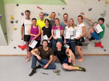 Základní kurz na umělé stěně 2022