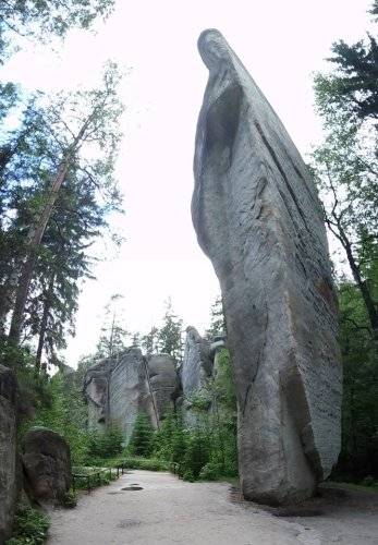 Adršpach a Křížový vrch