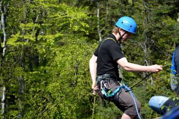 Kurz lezení na zajištěných skalách