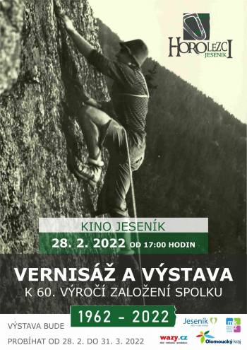 Vernisáž výstavy 60 let HOROLEZCI Jeseník