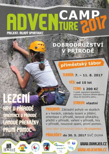 ADVENTURE CAMP 2017 - letní tábor